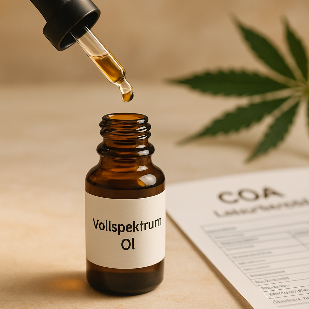 Aladin Headshop: Vollspektrum Öl Vergleich